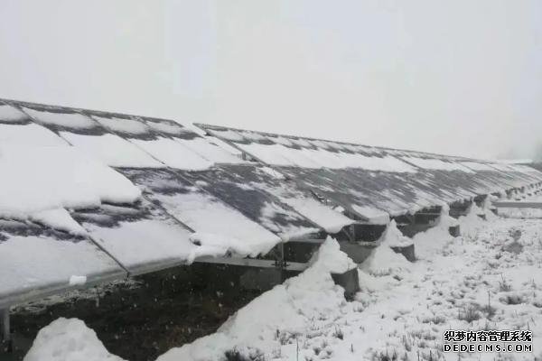 大棚被雪壓塌能不能頂起來
